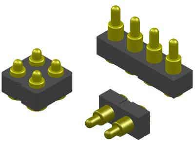 勤诚科技Pogo pin 连接器[直立型]