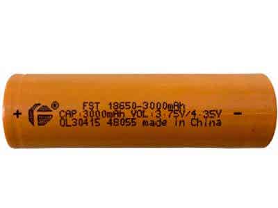 福斯特 三元锂电池 3.0Ah数码型电芯 18650