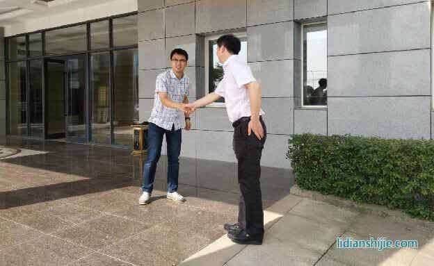 四川绵阳市经信委副主任王欣一行来四川富骅新能源考察