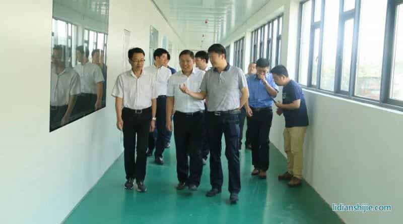 李地宝携市调研组考察湖北猛狮新能源科技有限公司