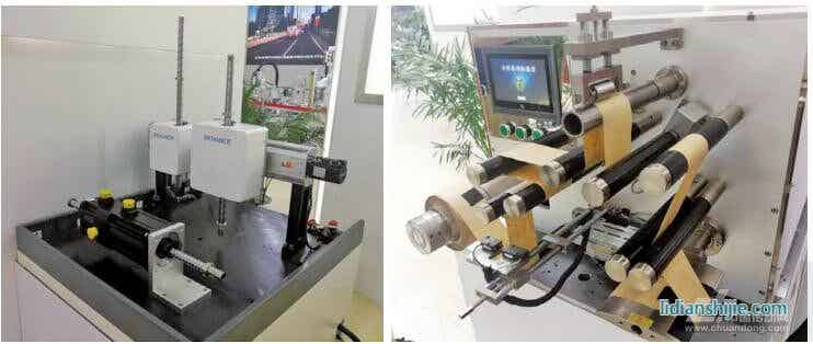 汇川技术推出的花键式Z轴模组、花键直驱伺服及方形卷绕机展台