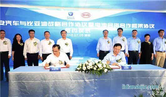 长安比亚迪战略合作