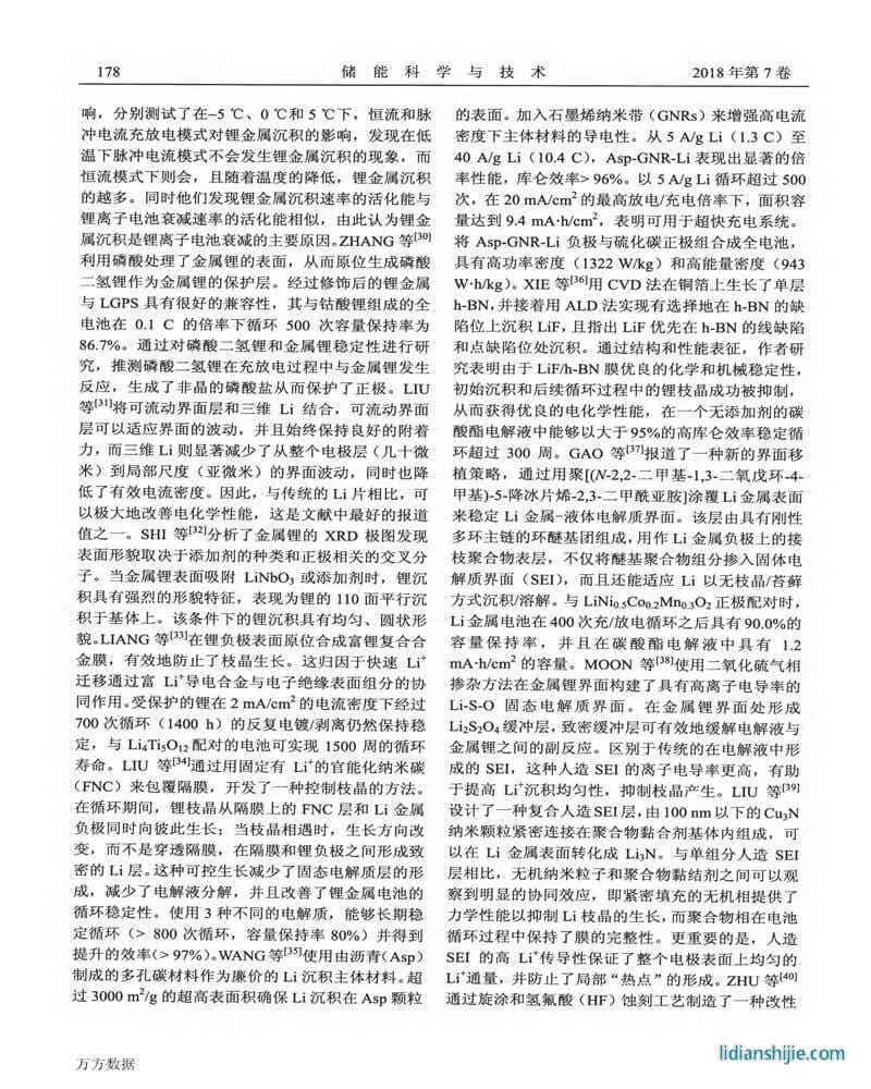 锂电池百篇论文点评