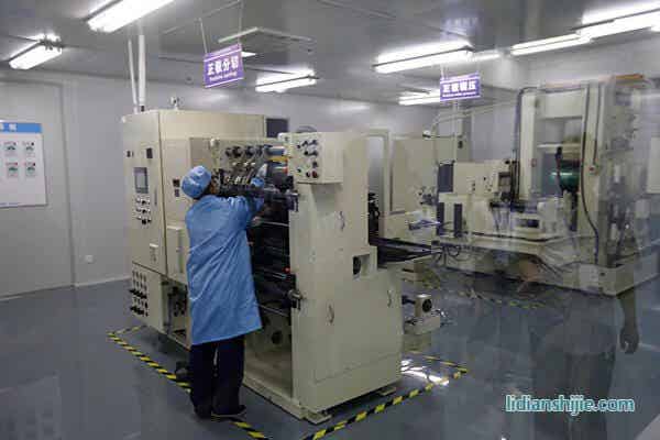 华亿比科电池生产线