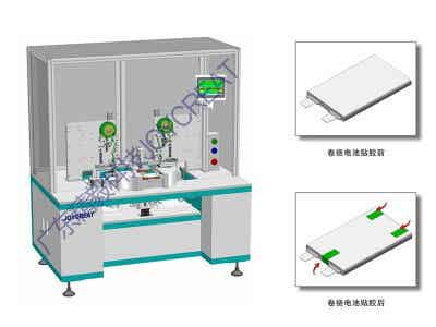 精毅科技 电池PACK工艺设备 JFL-01 四面贴高温胶机