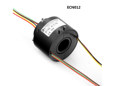 偲诺电子 过孔式滑环6 8 12 24路