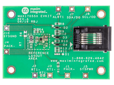 美信 电池管理开发板 MAX17055XEVKIT