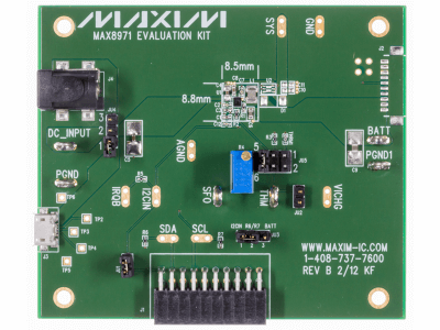 美信 电池管理开发板 MAX8971EVKIT