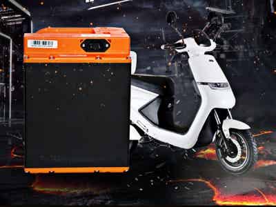 超威锂电 电动车锂电6020DH 60v20Ah IP67级防水款