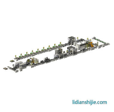 方形铝壳电芯模组pack自动化组装系统