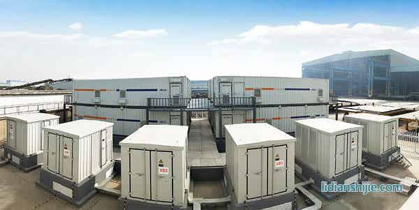 阳光电源储能系统应用于国内最大用户侧锂电储能项目