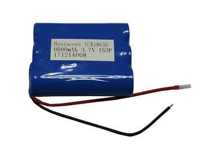 海芯电池Hysincere 18650 11.1V 6000mAh 锂电池