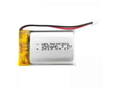 海芯电池Hysincere 502030 3.7V 250mAh聚合物锂电池