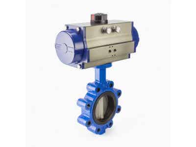 弗雷西 支耳式对夹蝶阀 气动蝶阀