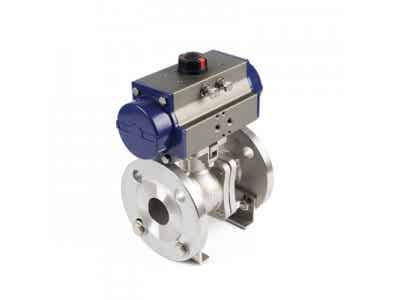 弗雷西 气动球阀 两片式法兰球阀