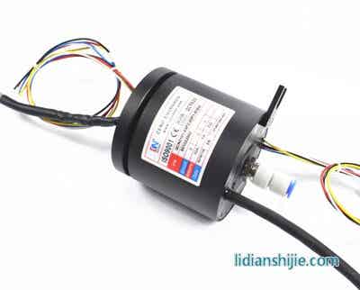 偲诺电子气电滑环用于锂电设备