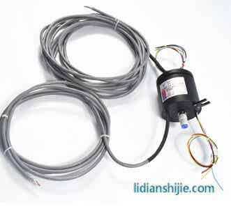 偲诺电子气电滑环用于锂电设备