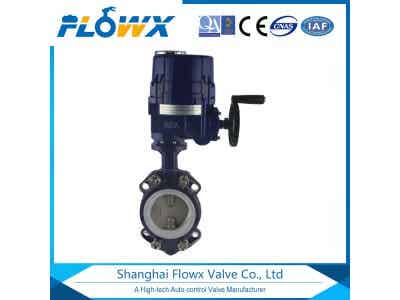 FQ电动对夹蝶阀  铸铁蝶阀