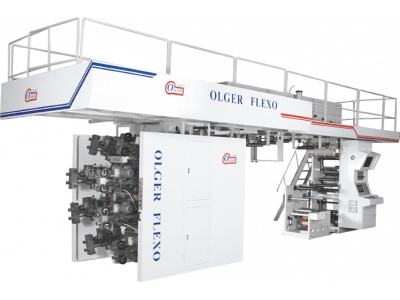 欧格 OG400-CI8D 窄幅卫星式柔版印刷机