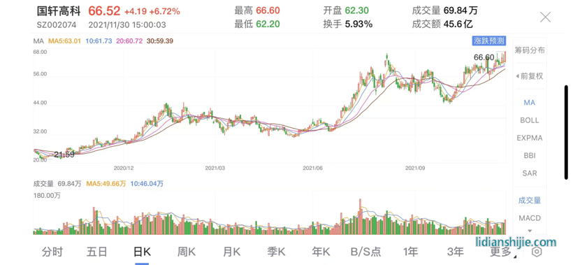 电池，国轩高科