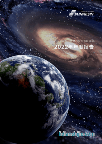 蓝晓科技2022年年报封面