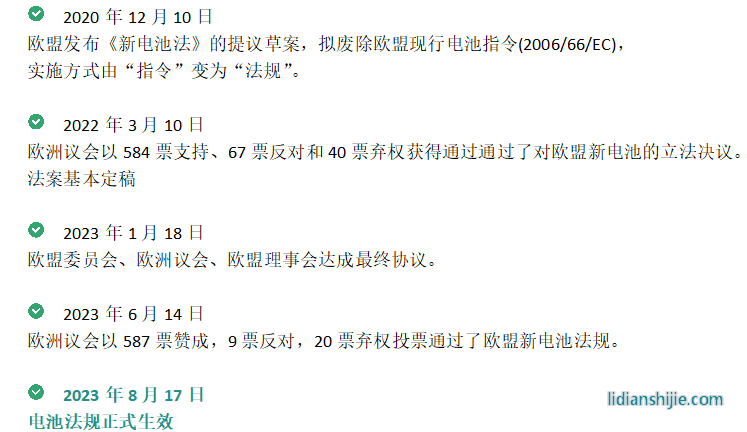 《新电池法》草案