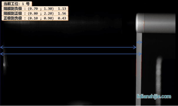 卷绕过程中实时检测裸电芯