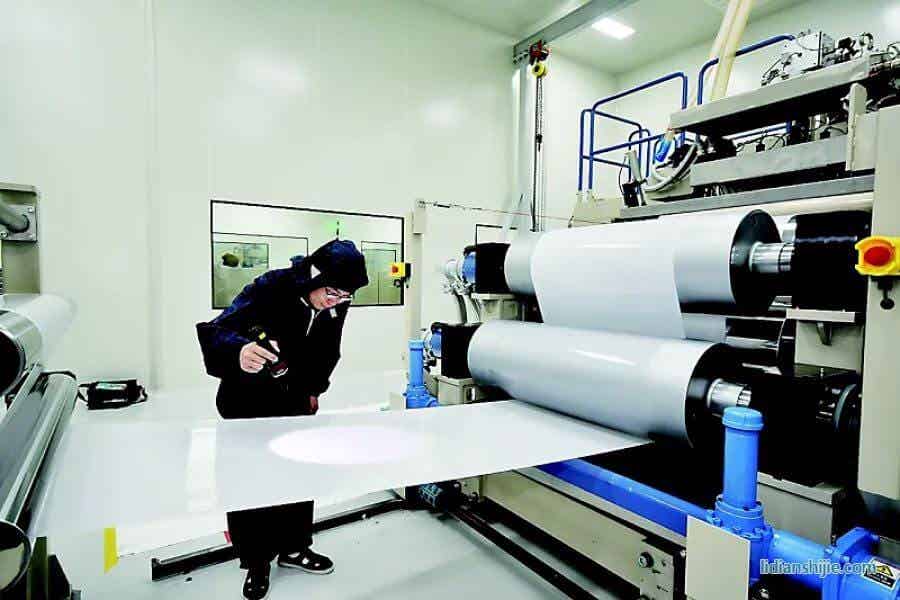 厚生锂电池隔膜项目一号厂房