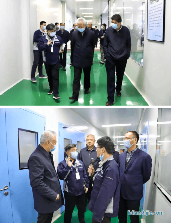 市政协调研组一行莅临天力锂能调研指导工作