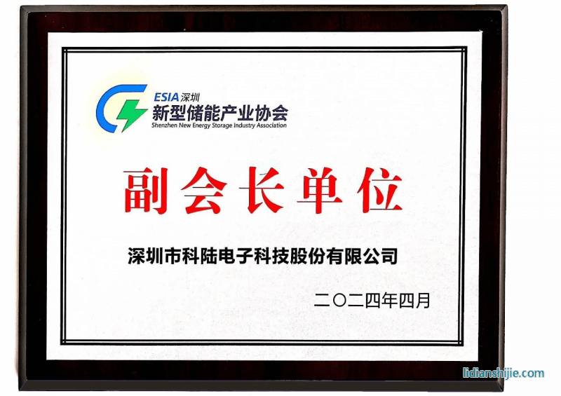科陆电子荣膺深圳新型储能产业协会副会长单位