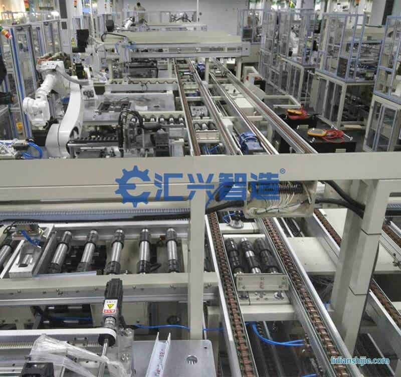 汇兴智造锂电池自动化生产线