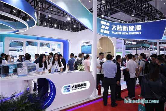 示太蓝核心科技成果和半固态电池系统解决方案