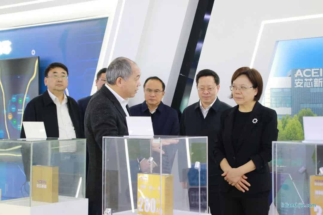 谢建辉带队赴桑顿新能源调研新能源产业