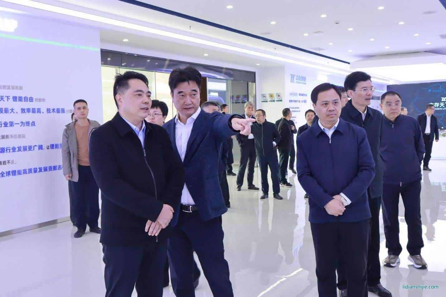 抚州市委书记魏晓奎率党政代表团赴志存锂业集团考察调研