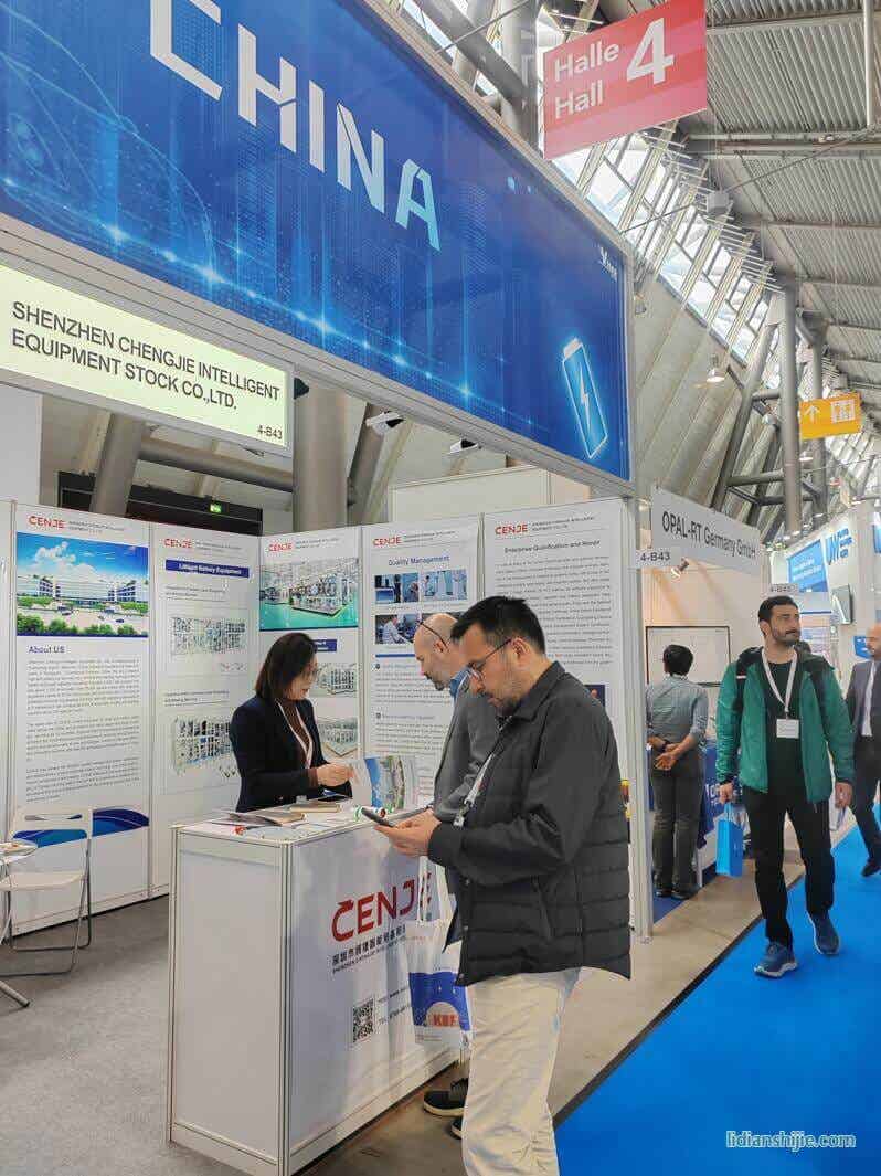 诚捷智能亮相2023欧洲电池展览会