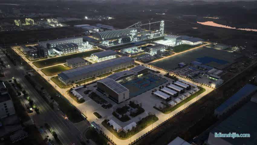 天齐锂业安居基地厂区实景图。四川省经信厅供图