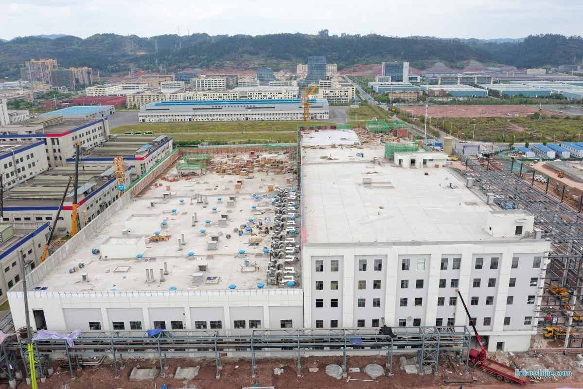 宜宾锂宝锂电正极材料项目二期二标段迎来全面封顶