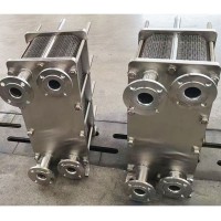 锂电专用316L 不锈钢板式换热器 化成分容涂布精准控温