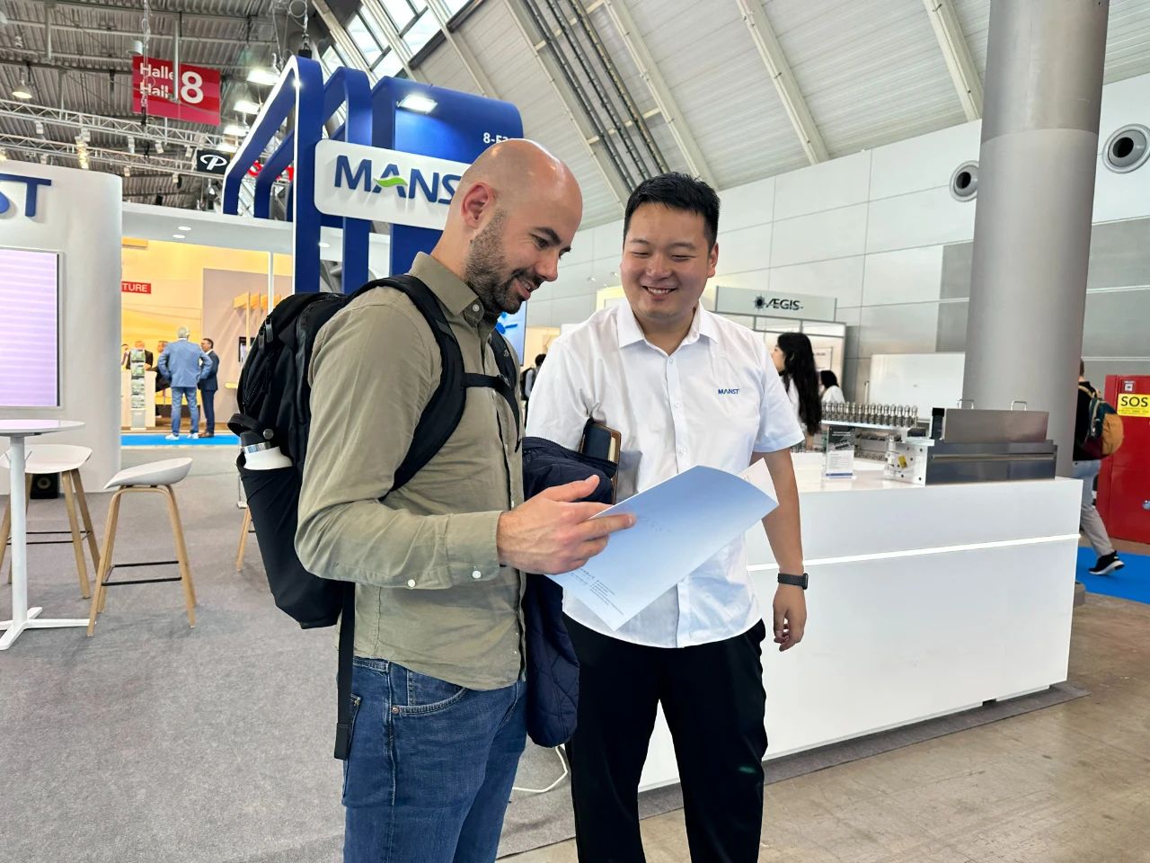 曼恩斯特展位8号馆F30